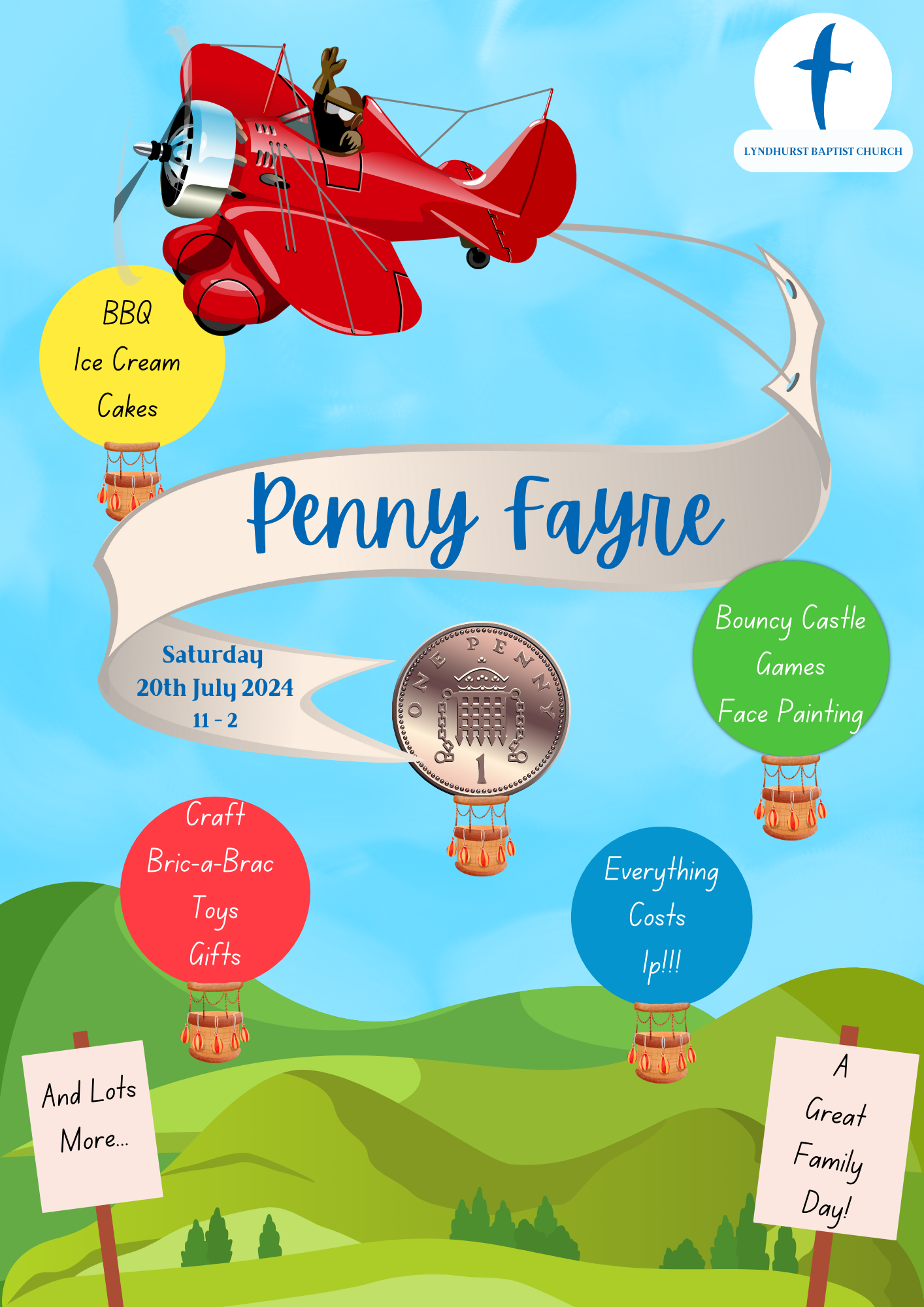 Penny Fayre at Lyndhurst Baptist Church - A Great Day Out for the Family - Everything's a Penny!